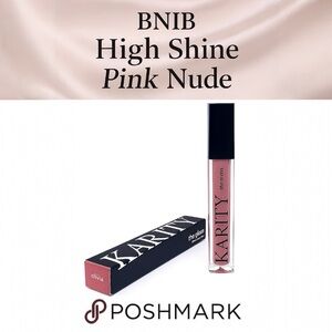 NIB Karity “Olivia” High Shine Lip Gloss – Pink Nude Glow NWT